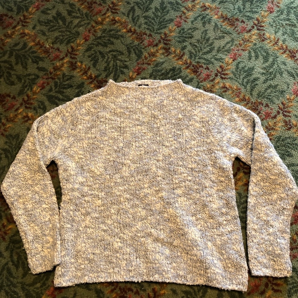 Eileen fisher funnel neck sweater